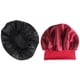 thumbnail image 1 of EeaseMX 2 gorros de dormir elásticos de ala ancha para el hogar, gorros para el pelo para mujeres con cáncer., 1 of 7