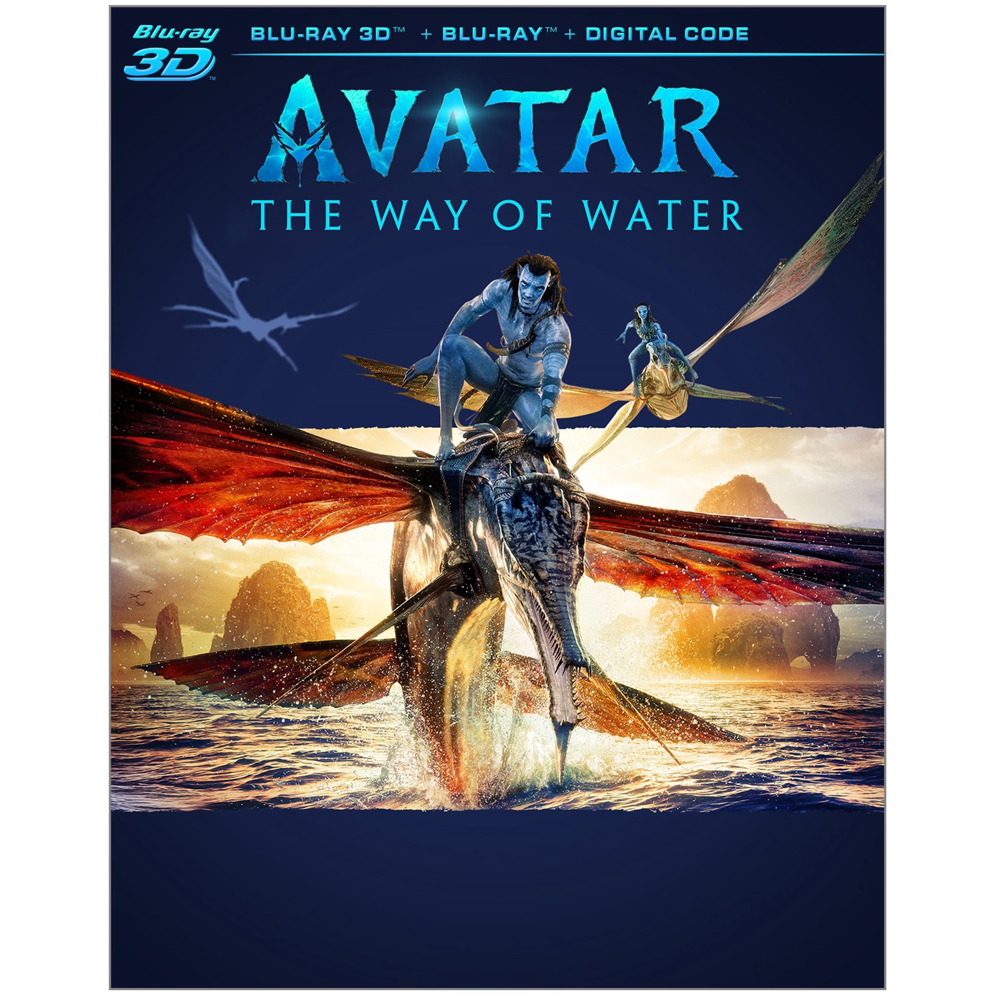 Avatar: The Way Of Water (2 3D Blu-Ray + 2 Blu-Ray + Digital Copy)