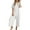 White, variant on Women Summer Short Sleeve Button Down Pockets Jumpsuits Rompers Women Casual Jumpsuit