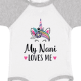 thumbnail image 4 of Inktastic My Nani Loves Me Grandchild Girls Baby Bodysuit, 4 of 5