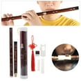 thumbnail image 4 of China Bamboo Flute 2-Section Flute F Key Beginners Flute Music Instruments 5 Years Dry in the Shade Bitter Bamboo Material Professional and Popular Songs Flute Pipe, 4 of 8