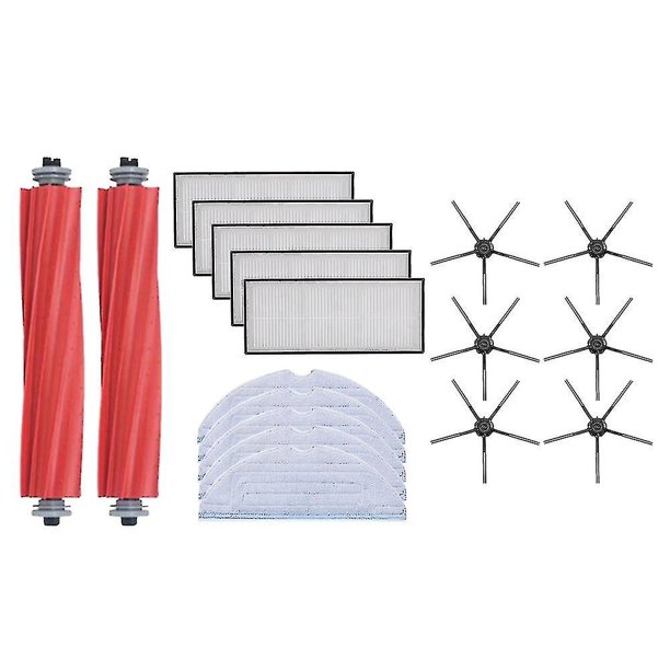Piezas de repuesto de 18 piezas compatibles con aspiradora Roborock S7 T7s T7s Plus A