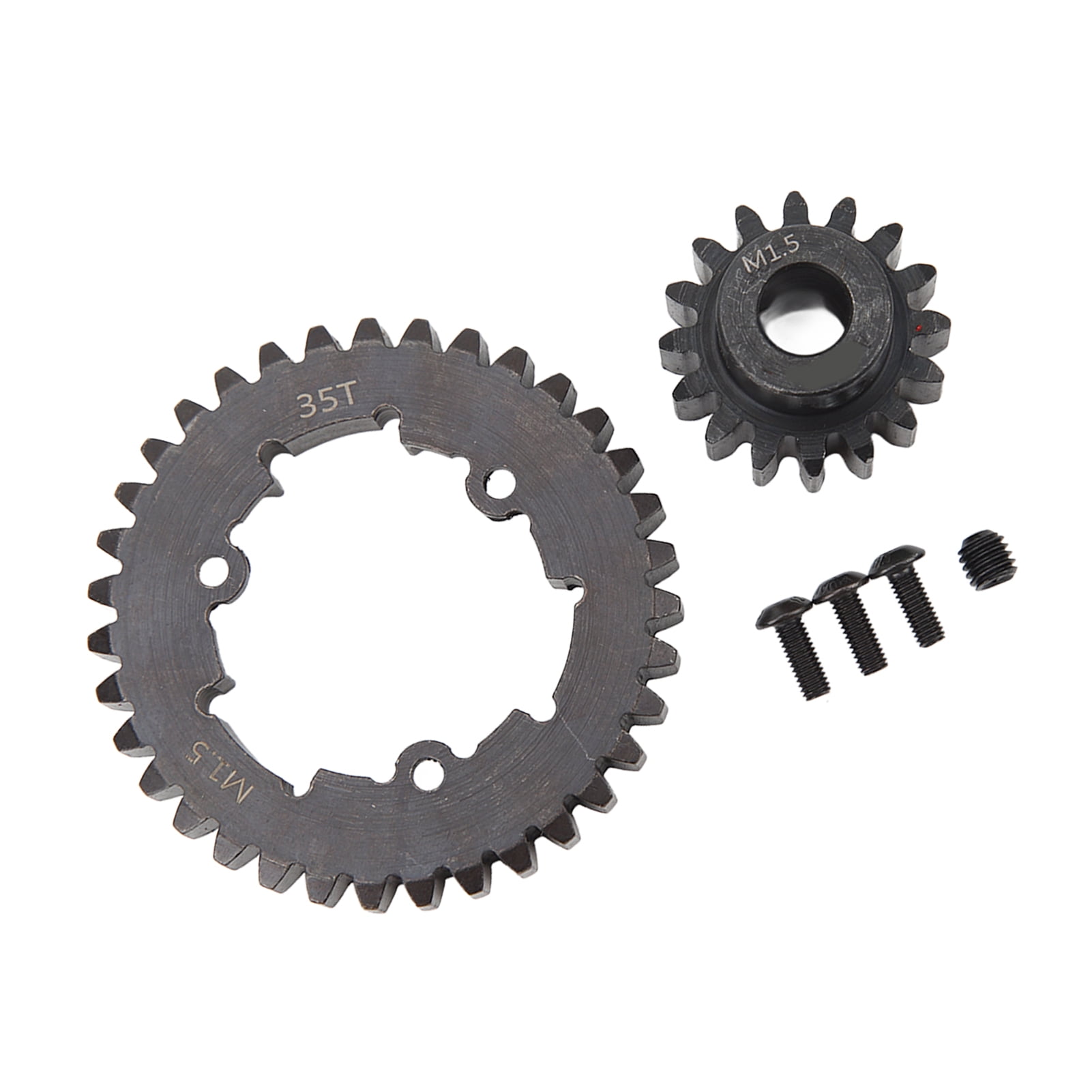 RC 35T Motor Gear Pinion, Spur Motor Gear Set Steel RC Spur Gear Pinion For X Maxx 6S 8S 1/5 RC