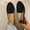 Black, variant on Women Shoes Womens Loafers Slip On Ballet Flats for Women Round Toe Glitter Fabric Flat Shoes Solid Color V Cut Comfort Walking Flats Wide Width Women Shoes Casual Dress Daily House Shoes for Women