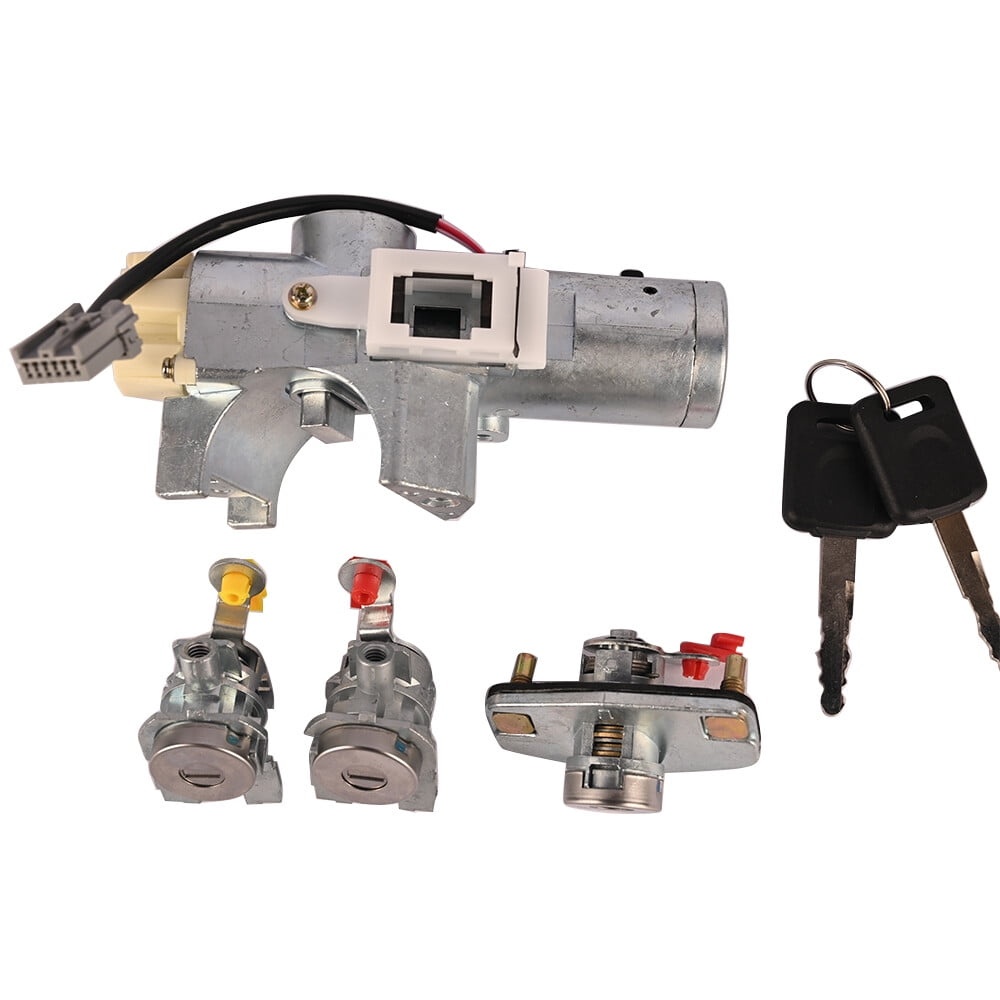 Ignition Switch Door Lock Cylinder for 2007 2008 2009 2010 2011 2012 Nissan Versa With Remote Key Shell DK415