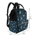 thumbnail image 2 of Fuzoiu Beautiful Butterflies Print Diaper Bag Backpack,Baby Essentials Travel Tote,Multi function Waterproof Diaper Bag, Travel Essentials Baby Bag - Unisex, 2 of 6