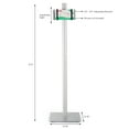 thumbnail image 2 of M&T Displays Floor Stand Universal Holder for Healthcare Product Box, Medical Face Mask, Disposable Glove, Wipe, Facial Tissue, 2 of 7