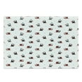 thumbnail image 1 of Sheep Cutting Board, Simplistic Furry Animal Cartoon Ball of Wool on Plain Background, Decorative Tempered Glass Cutting and Serving Board, in 3 Sizes, by Ambesonne, 1 of 2