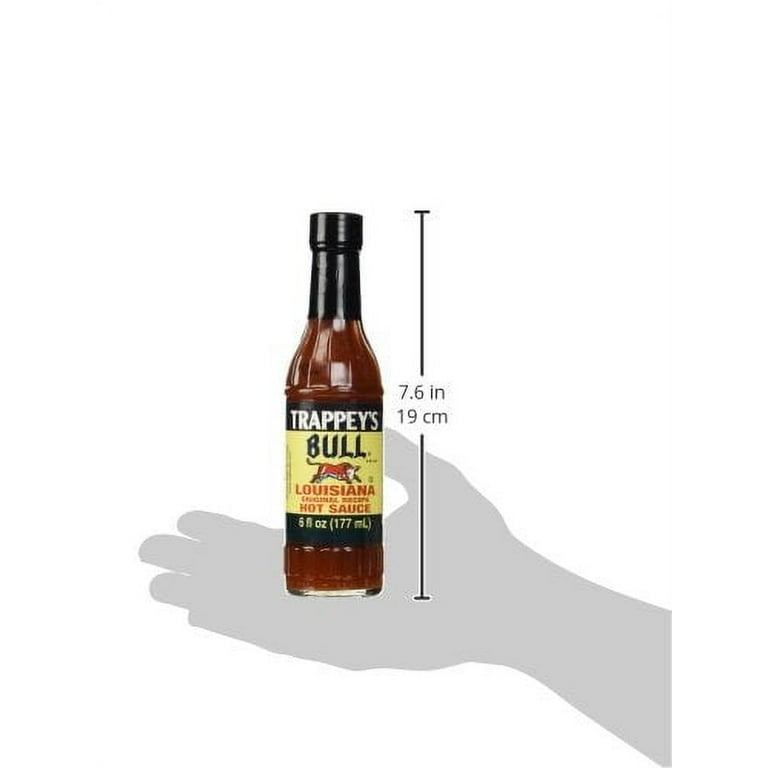  Trappey's Bull Brand Louisiana Hot Sauce, 6 Ounce (Pack of 2)  : Grocery & Gourmet Food