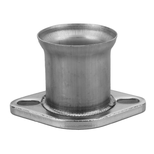 Dioche 2 Bolts Exhaust Flange 3in Stainless Steel Pipe To 2 5in Downpipe Exhaust Walmart Com