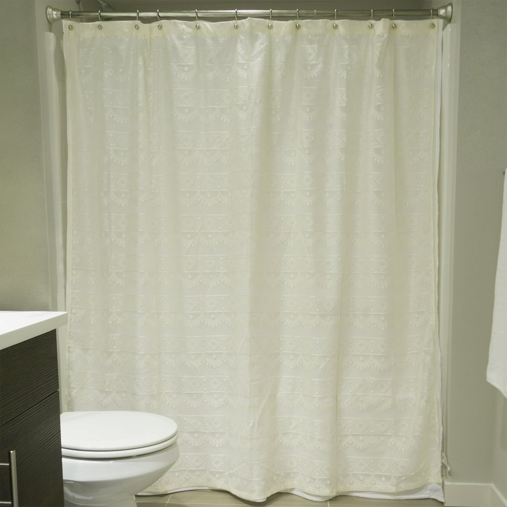 Lace Shower Curtain