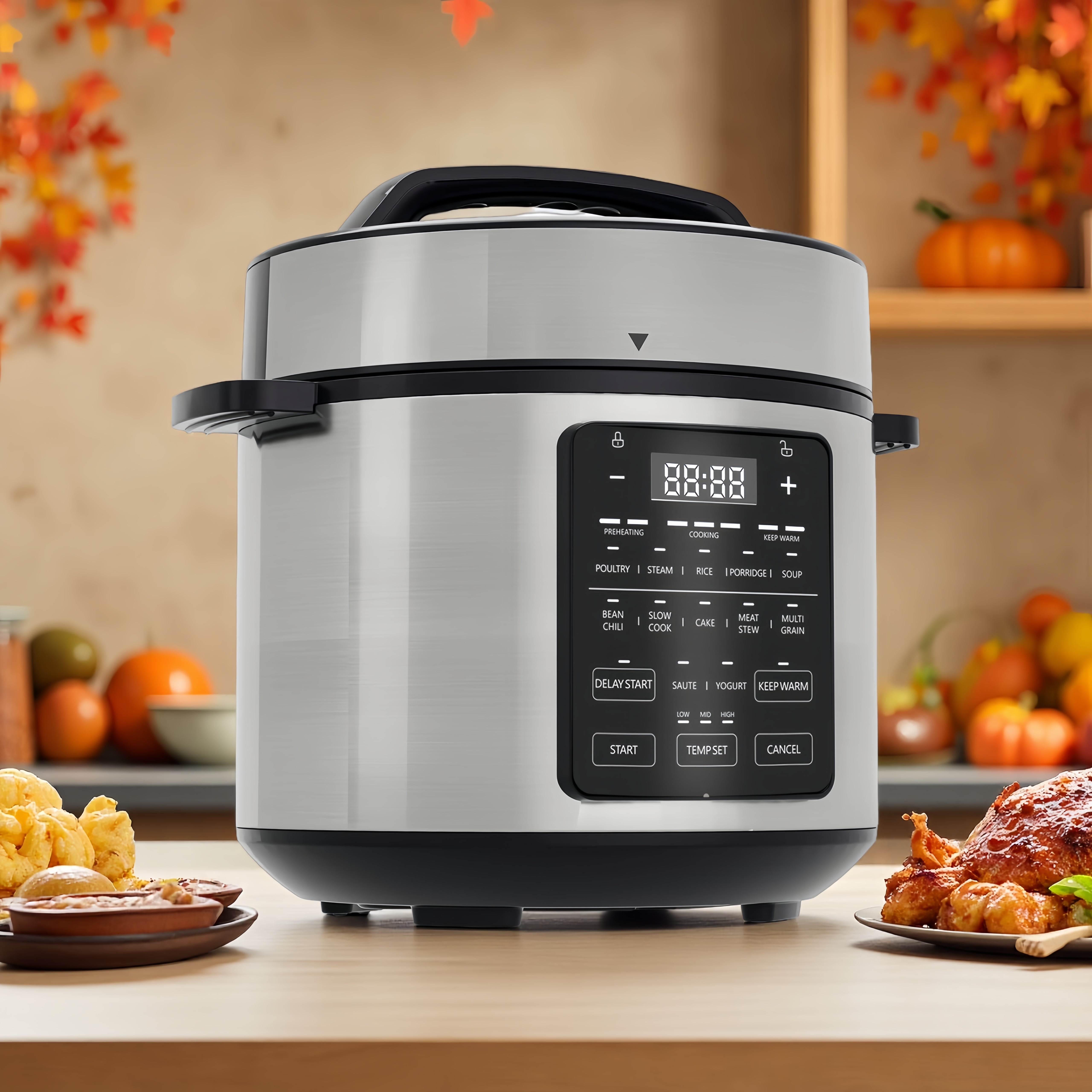 Restored Instant Pot Duo 6-Quart Copper Stainless 7-in-1 Multi-Use