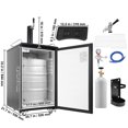 thumbnail image 4 of BENTISM Beer Kegerator Commercial Refrigerator, Stainless Steel, 4 of 10