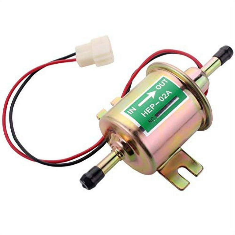 Inline Fuel Pump 12v Electric Transfer Universal Low Pressure Gas