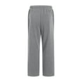 thumbnail image 6 of GHSOHS Mens Casual Cargo Sweatpants Fleece Lined Joggers Pants High Waisted Drawstring Relaxed Fit Cargo Sweat Pants Sports Trousers, 6 of 6
