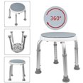 thumbnail image 1 of Height Adjustable Shower Bench with Anti-slip Design for Customizable Support and Security, 1 of 5