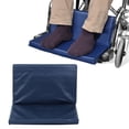 thumbnail image 3 of Handicapped Wheelchair Pedal Foot Rest Elevating Pad Leg Cushion Protector Accessory(16x20x1in Blue), 3 of 10