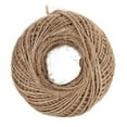 thumbnail image 1 of EeaseMX Cuerda de cáñamo natural de 100 m, cuerda de yute para manualidades, embalaje de regalo, decoración de bodas, cumpleaños, baby showers, jardinería y otros adornos., 1 of 7