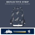 thumbnail image 5 of FORMRS School Backpack 17" Student Travel Bag with Laptop Compartment, Rocket Pattern, 5 of 7