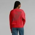 thumbnail image 5 of Women's Fanatics  Red New Jersey Devils Elements Flow Pullover Sweatshirt, 5 of 5