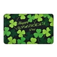 thumbnail image 1 of Cheapark St. Patrick's Day Indoor Outdoor Bathroom Kitchen Mat, 24x16 Inches, 1 of 8