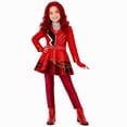 thumbnail image 5 of Red Princess Dress Up Set with Gloves and Wig - A Complete 3-Piece Role Play Outfit Featuring a Red Dress , Red Gloves, and a Vibrant Red Wig - For Halloween, Christmas, Birthday, and Stage Shows, 5 of 9