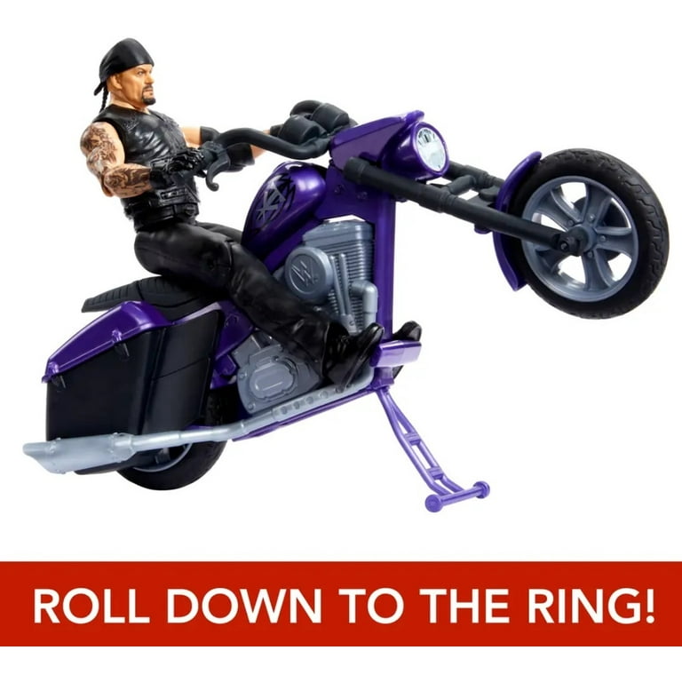 WWE アンダーテイカー＆バイク Mattel WWE Wrekkin' Action Figure & Toy Vehicle Set