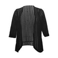 thumbnail image 4 of ZSQDM Women's Autumn Patterned Lace Hollow Lace Sleeved Cardigan Sheer Cardigans for Women Summer Sweater for Women Crewneck Soft Loose Fit Basic Knit Sweaters Top Outfits Mens Sweaters（Xxl）, 4 of 6