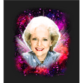thumbnail image 2 of Golden Girls Rose Galaxy Headshot Crew Neck Short Sleeve Men's T-shirt-XS, 2 of 3