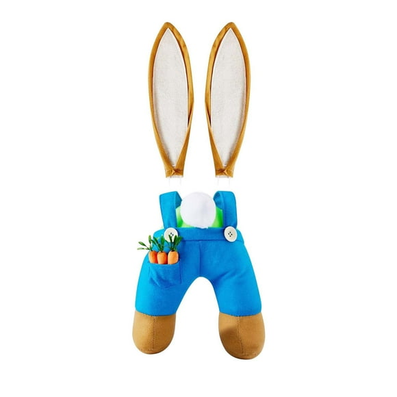 SIYTUAU Easter Decoration Bunny Wreath For Living Room Home Decor And Spring Party Ornaments Easter Bunny Wreath