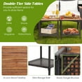 thumbnail image 6 of Gymax 7PCS Patio Rattan Sofa Set Outdoor Wicker Conversation Set w/ Coffee Tables, 6 of 10