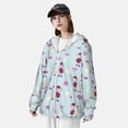 thumbnail image 5 of Daiia Poodle Dog UPF 50+ Sun Protection Hoodie Jacket Lightweight Long Sleeve Sun Shirt for Women Men with Pocket Hiking Outdoor-Small, 5 of 9