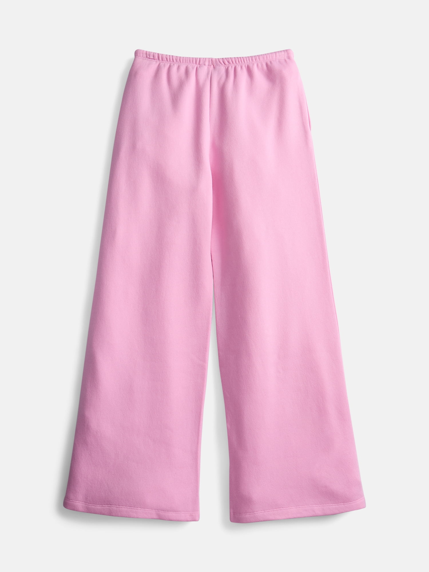 Weekend Academy Girls Fleece Wide Leg Pants, Sizes 4-18