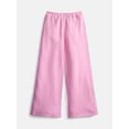thumbnail image 2 of Weekend Academy Girls Fleece Wide Leg Pants, Sizes 4-18, 2 of 3