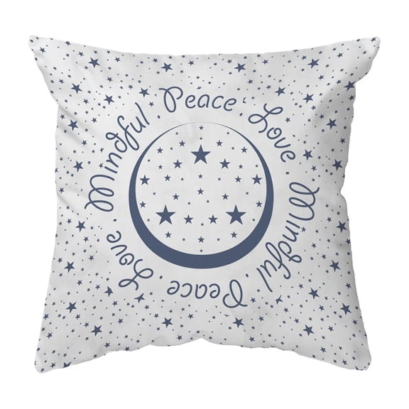 Zippered Pillow Peace.Love.Mindful