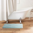 thumbnail image 2 of Home Dynamix Capri Haven Machine Washable Memory Foam Bath Mat, Mint, 20"x30", 2 of 4