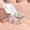 Blue, variant on Pink Y2k ring Stars Women Finger Rings Irregular Open Rings Women-Pink