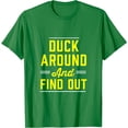 thumbnail image 1 of Duck Around And Find Out Tee - Oregon Fan Merch T-Shirt - White - M, 1 of 4