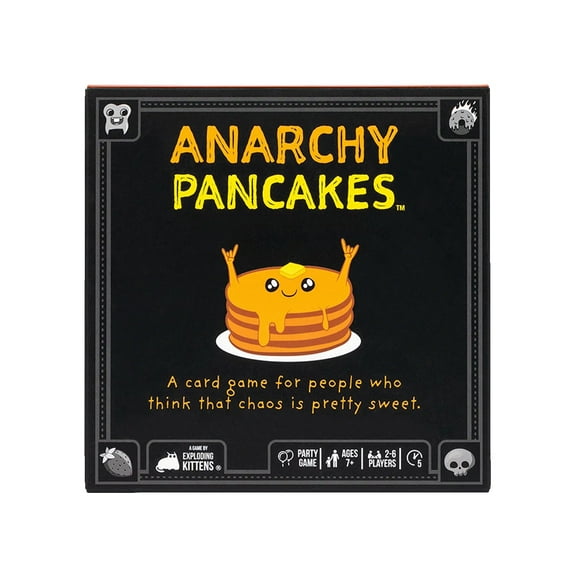 Anarchy Pancakes Party Game by Exploding Kittens Brand