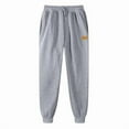 thumbnail image 2 of Mens Sweatpants with Pockets, LONKITO Casual Running Workout Sweatpants Elastic Bottom Drawstring Jogger Pants Gray S, 2 of 4