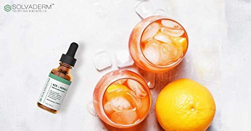 Solvaderm Ace-Ferulic Antioxidant Serum – Vitamin A, C, E + Ferulic Acid – Fights Free Radicals, Improves Skin Tone, Reduces Wrinkles – Anti-Aging, Hydrating Serum for All Skin Types