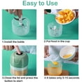 thumbnail image 6 of Mini Garlic Chopper, ROGTZ Electric Food Processor, Garlic Mincer Portable Mini Processor for Chop Onion Ginger Vegetable Pepper Spice Meat, Baby Food, Easy Clean, Waterproof, BPA Free (250ml), 6 of 7