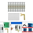 thumbnail image 2 of facefd Kit de Vis Cassette Support Tige Kits Dispositif de Réparation Réglable Résistant à la Rouille pour Interrupteur Mural 86 Blanc, 2 of 9