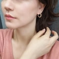 thumbnail image 2 of Bold Twist Huggie Earring 20mm, 2 of 6
