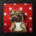 thumbnail image 2 of Heffernan, Lucia 20x20 Black Modern Framed Museum Art Print Titled - Pugalicious, 2 of 5