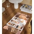 thumbnail image 2 of LOLUIS Inspirational Diversity Wall Art, Boho Equality Inclusive Art Decor for Bulletin Board Classroom, Your Voice Matters Poster (Unframed 24"x36"), 2 of 5