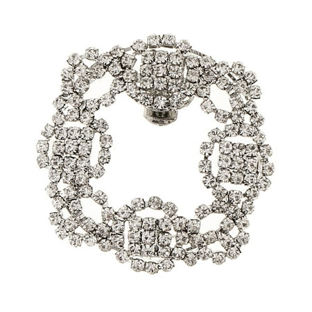 

Stylish Removable Shoe Clips Crystal Shoe Buckle for Wedding