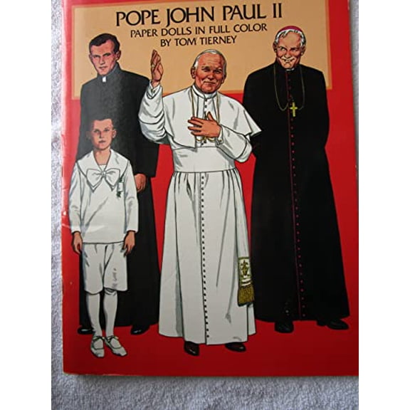 Pre-Owned Pope John Paul II Paper Dolls in Full Color