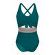 thumbnail image 2 of Trajes de baño para mujer, moda de primavera para mujer, conservador, color sólido, estilo falda, conjunto de traje de baño con abertura, trajes de baño para mujer, trajes de baño para mujer, trajes d, 2 of 5