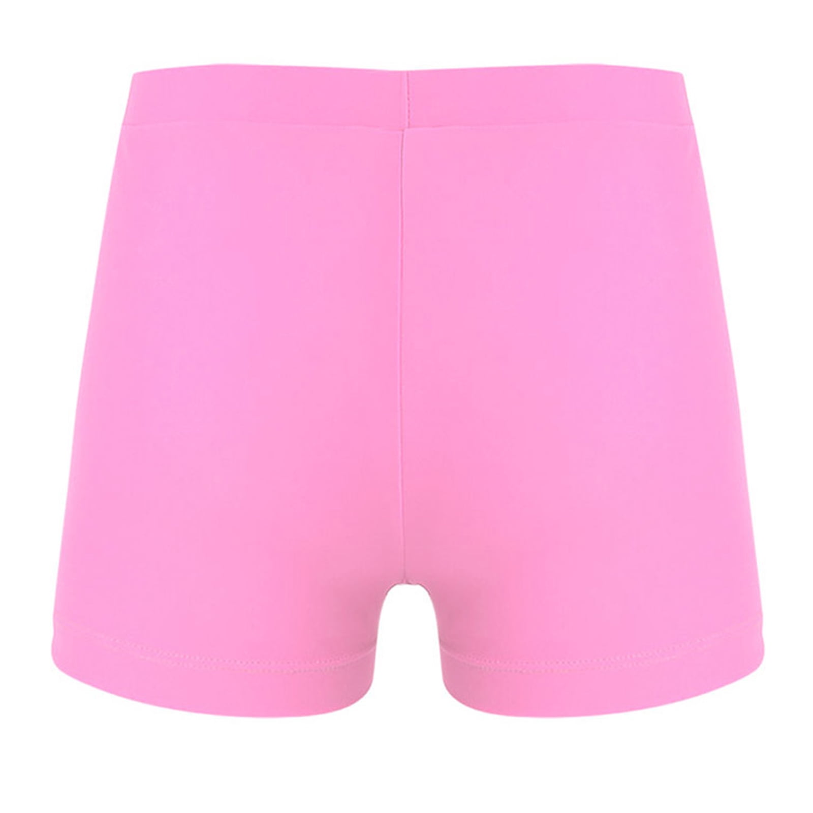 MSemis Kids Girls Athletic Shorts for Swimming Dancing Gymnastics